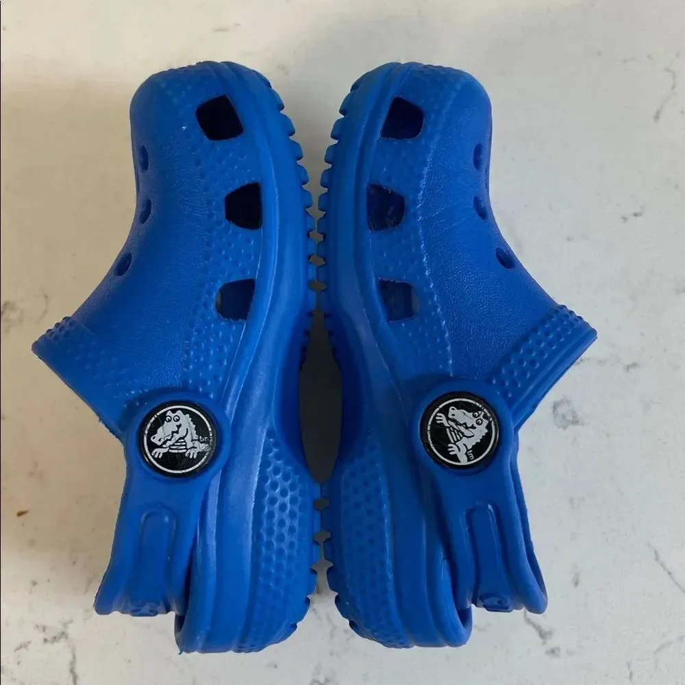 Toddler CROCS LITTLES™ CLOGS Size 4 Blue